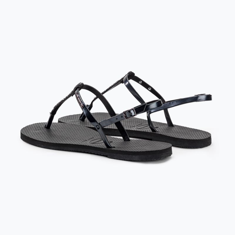 Havaianas You Riviera sandalai crystal black 3