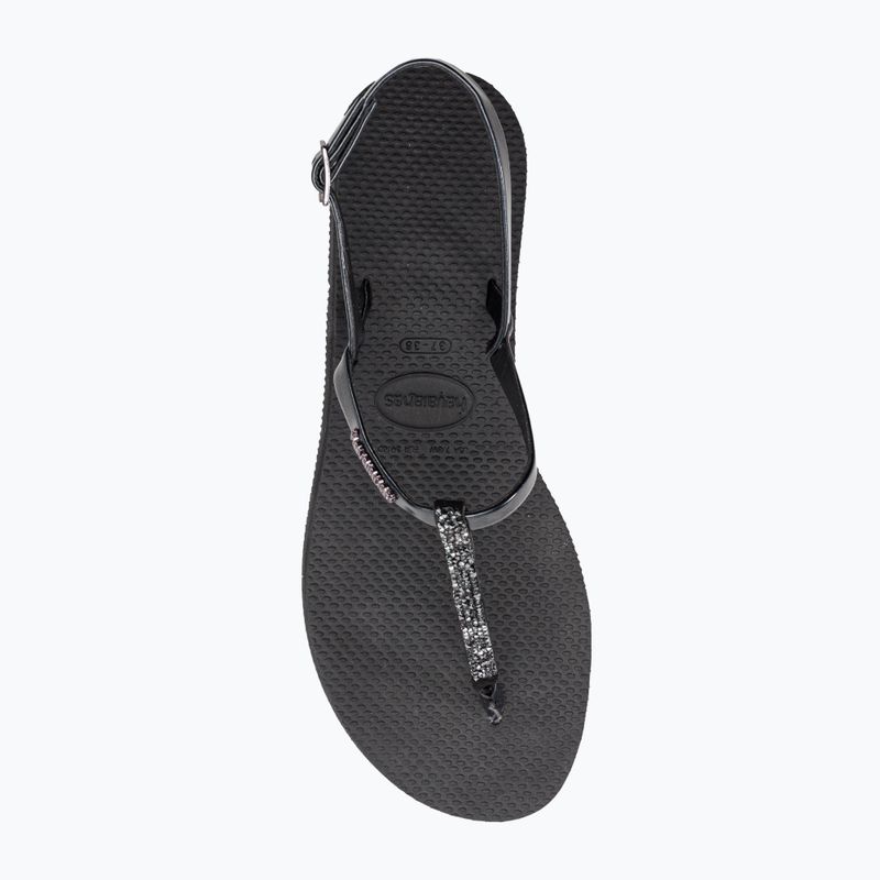 Havaianas You Riviera sandalai crystal black 6