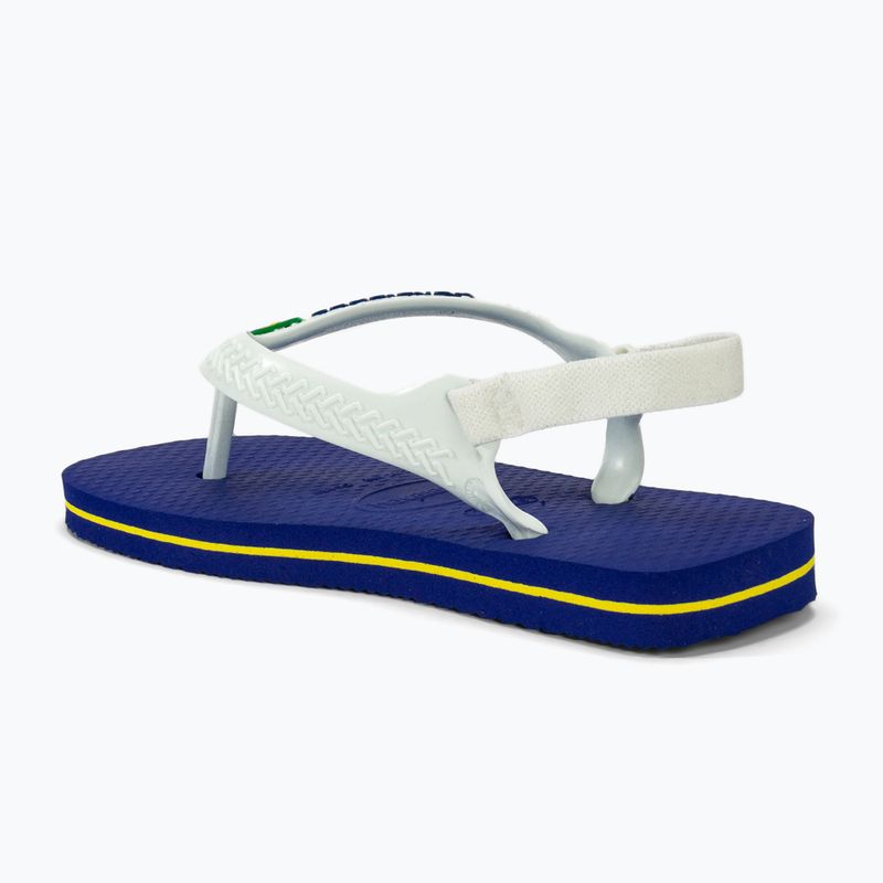 Vaikiški sandalai Havaianas Baby Brasil Logo II marine blue 3