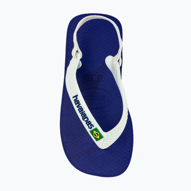 Vaikiški sandalai Havaianas Baby Brasil Logo II marine blue 6