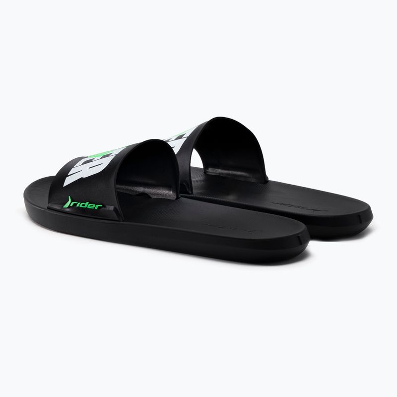 RIDER Speed Graphics vyriškos šlepetės black 11773-23100 3