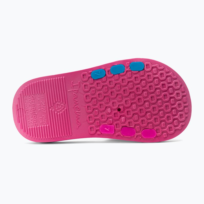 Ipanema Unisex Slide pink-blue vaikiškos šlepetės 83231-23608 4