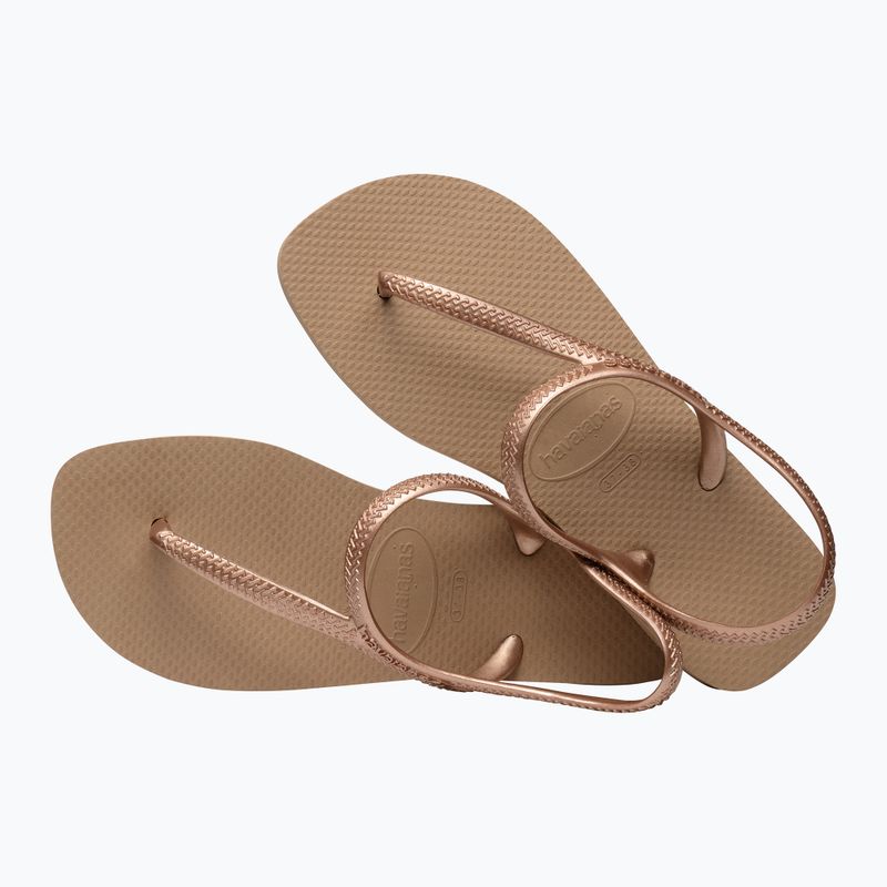 Moteriškos basutės Havaianas Flash Urban rose gold 8