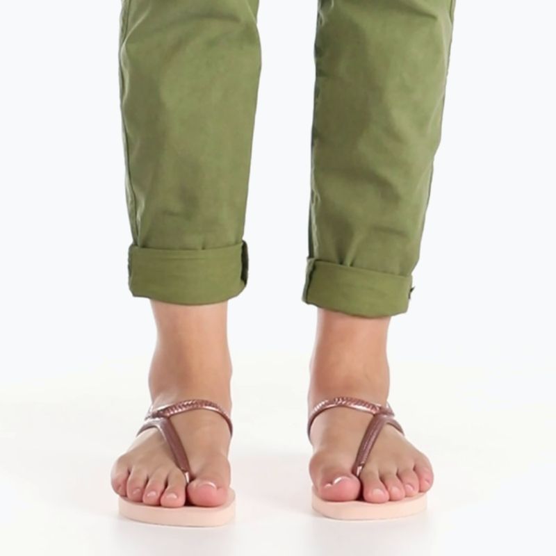 Moteriškos basutės Havaianas Flash Urban rose gold 9