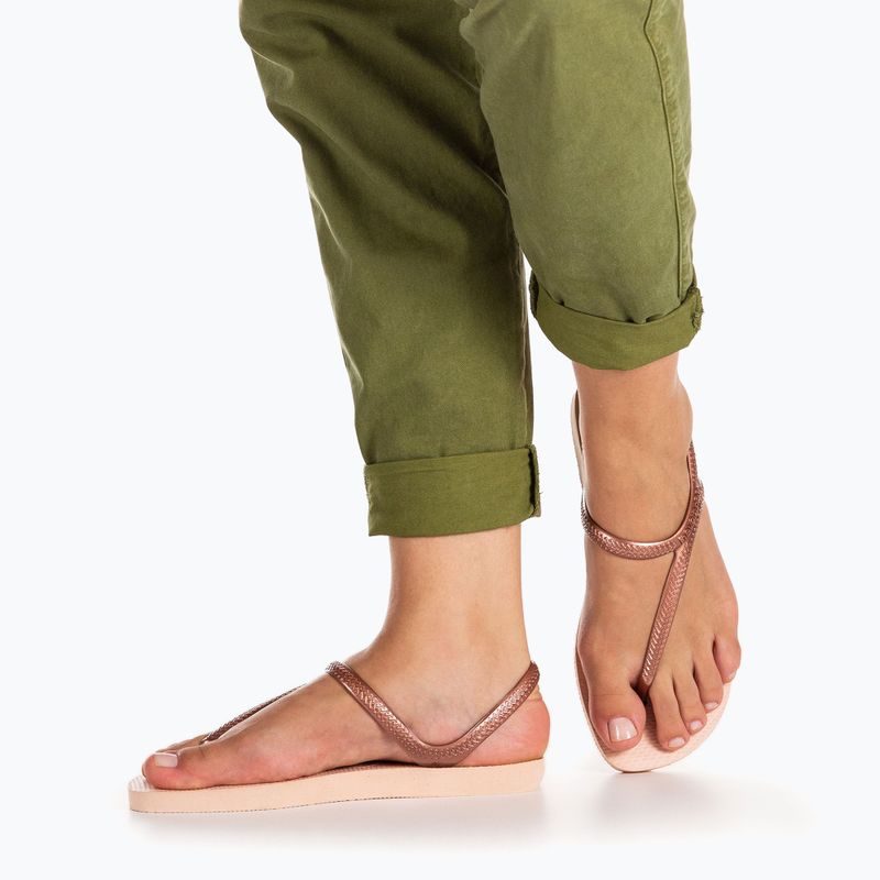 Moteriškos basutės Havaianas Flash Urban rose gold 10