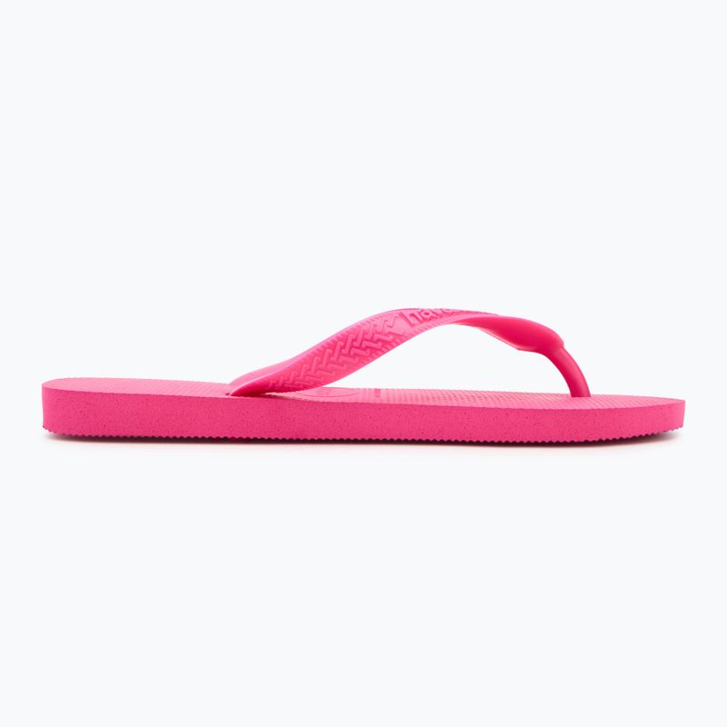 Šlepetės per pirštą Havaianas Top pink flux 2