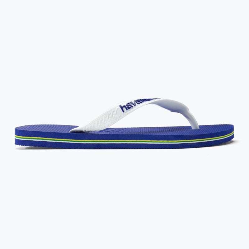 Havaianas Brasil Logo mėlynos šlepetės H4110850 3