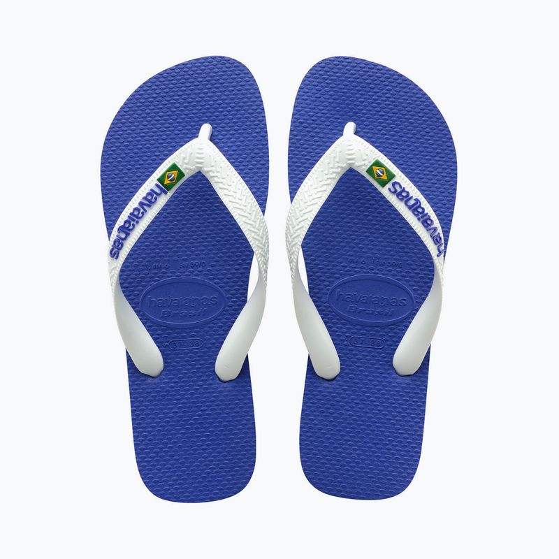 Havaianas Brasil Logo mėlynos šlepetės H4110850 10