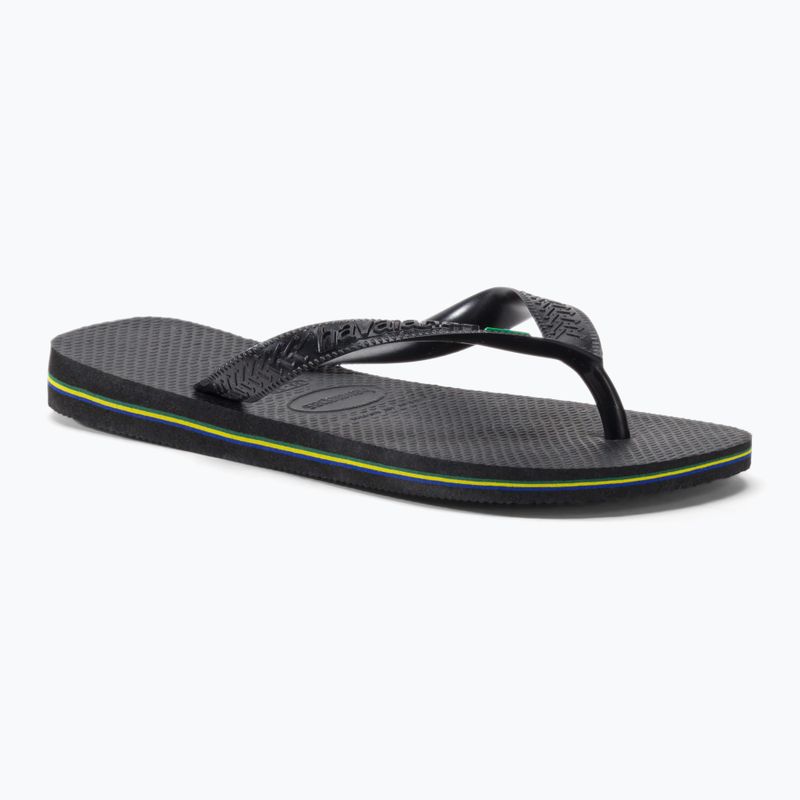 Havaianas Brasil šlepetės juoda H4000032