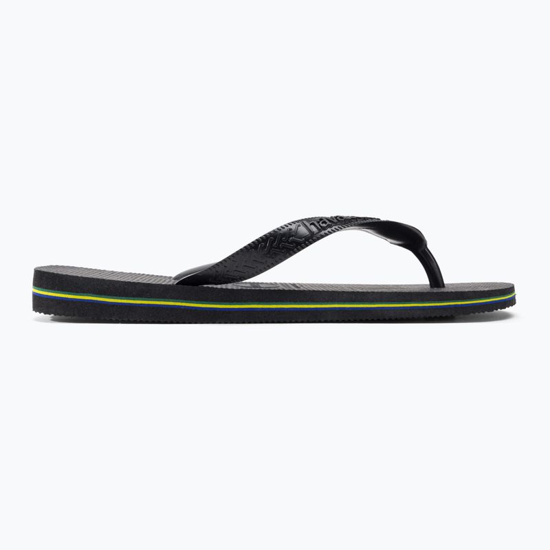 Havaianas Brasil šlepetės juoda H4000032 2