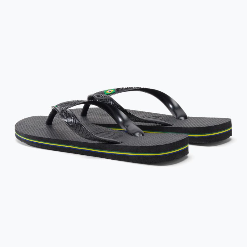 Havaianas Brasil šlepetės juoda H4000032 3