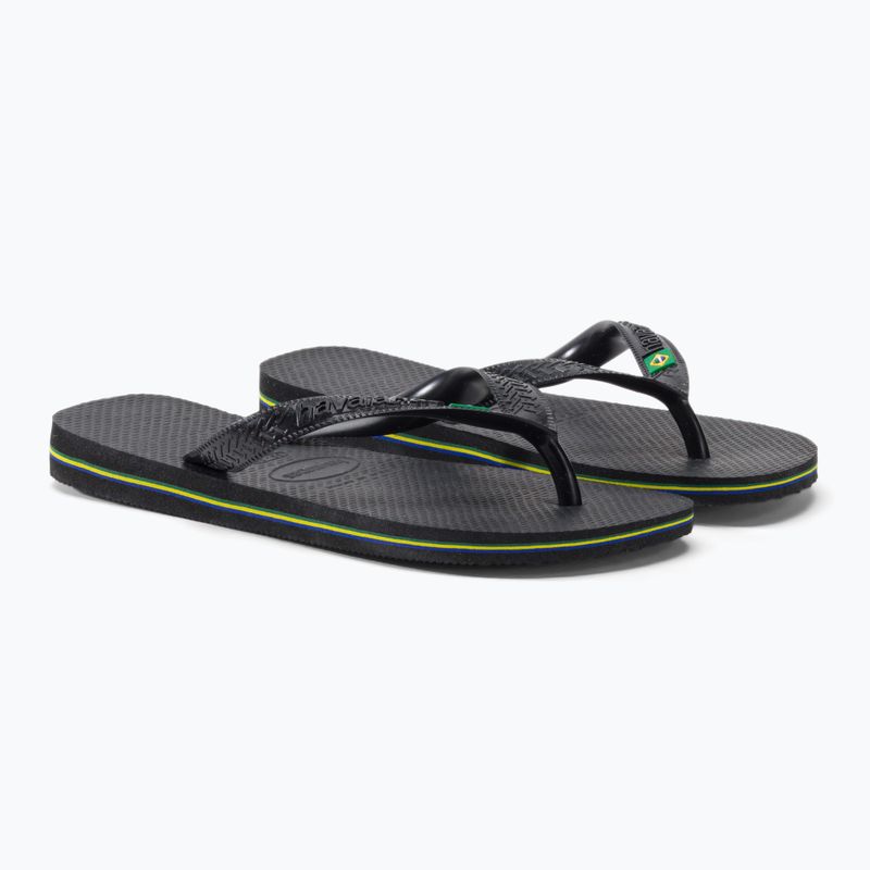 Havaianas Brasil šlepetės juoda H4000032 5