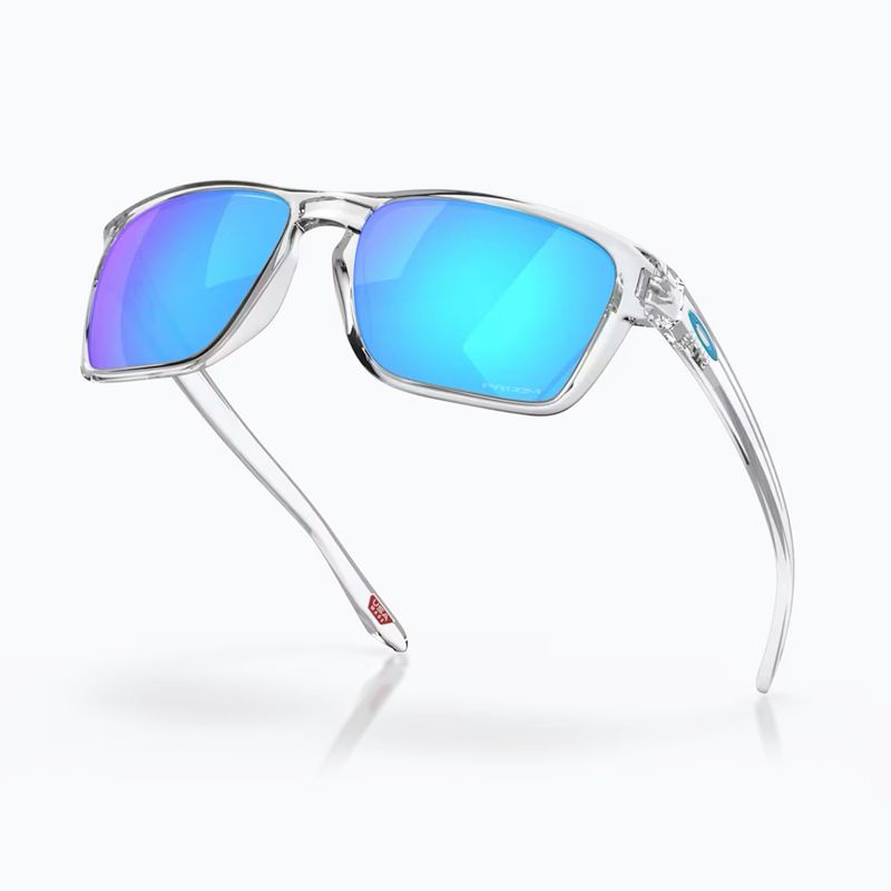 Akiniai nuo saulės Oakley Sylas XL polished clear/prizm sapphire 4