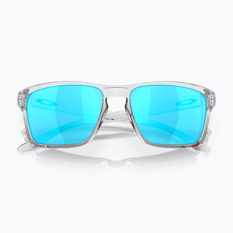 Akiniai nuo saulės Oakley Sylas XL polished clear/prizm sapphire 5