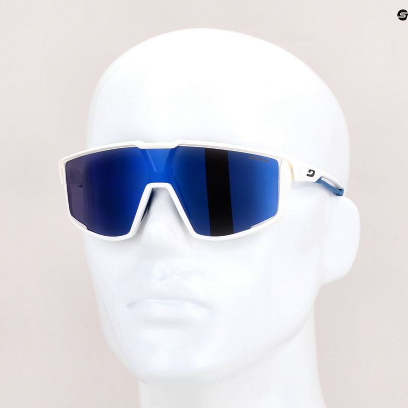 Julbo Fury Spectron 3Cf matiniai balti/mėlyni dviratininkų akiniai J5311111 6