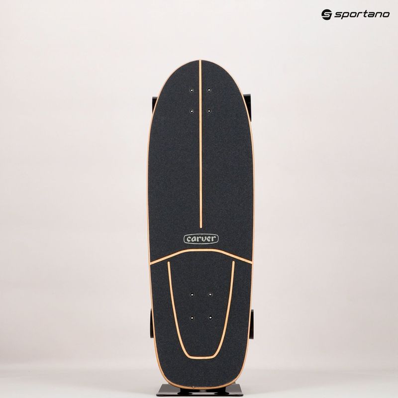 Surfskate riedlentė Carver C7 Raw 31,25" Knox Phoenix 2022 Pilnas juodai raudonas C1013011133 11