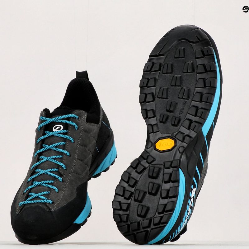 Vyriški trekingo batai SCARPA Mescalito GTX black-blue 72103-200/1 18