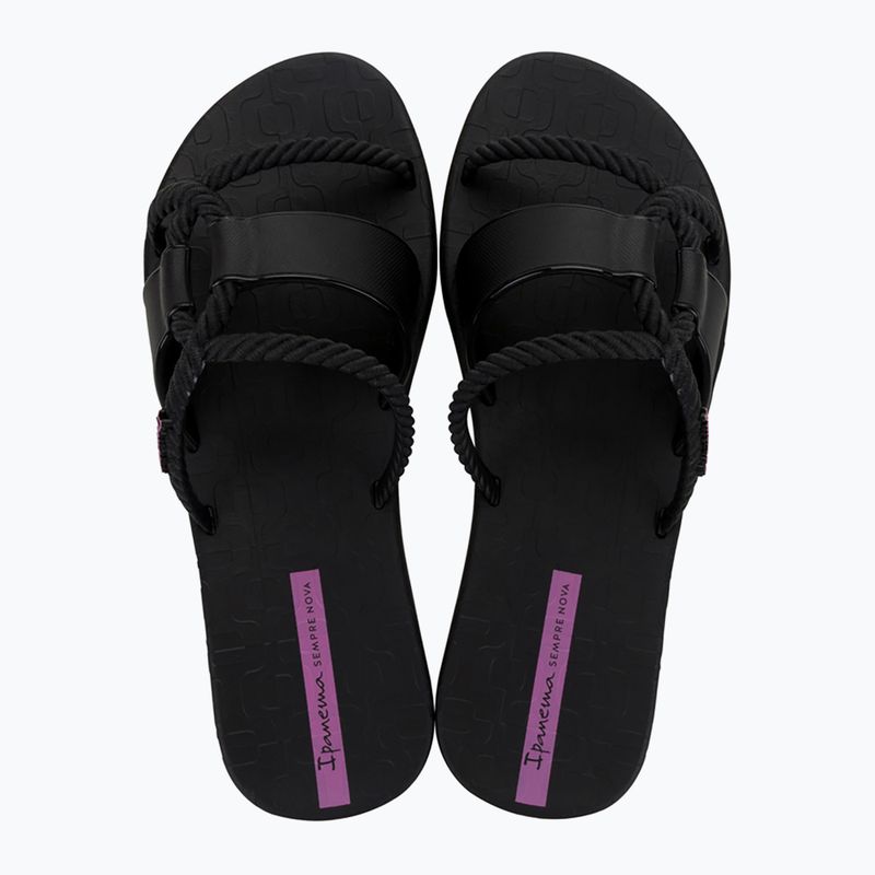 Moteriškos šlepetės Ipanema Diversa Slide black/lilac 2