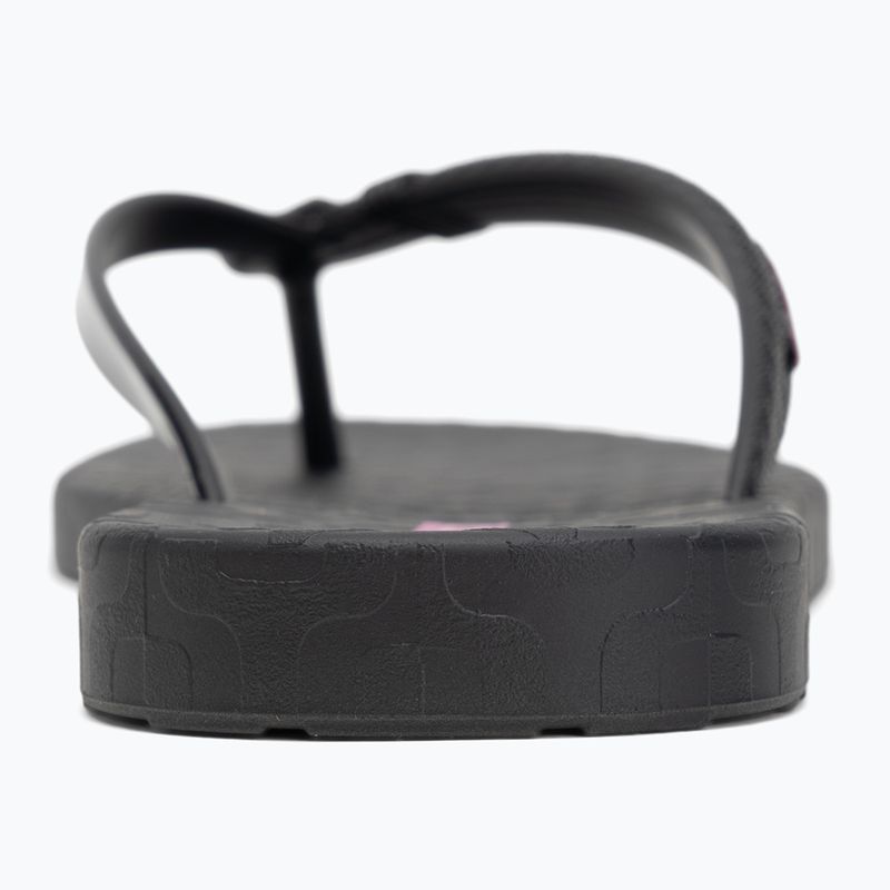 Moteriškos šlepetės per pirštą Ipanema Diversa black/lilac 6
