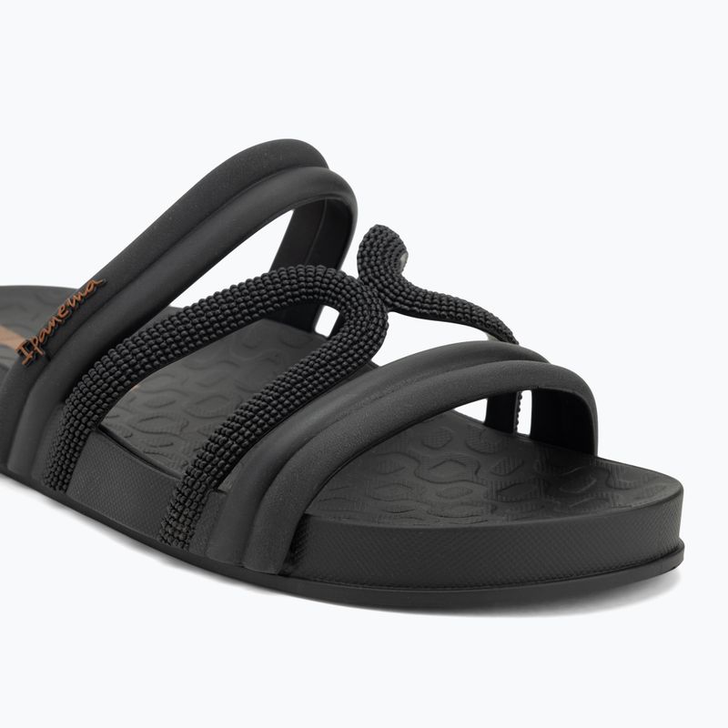 Moteriškos šlepetės Ipanema Walk Slide black/black/brown 7