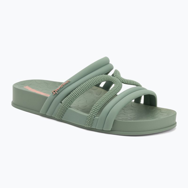 Moteriškos šlepetės Ipanema Walk Slide green/green/pink