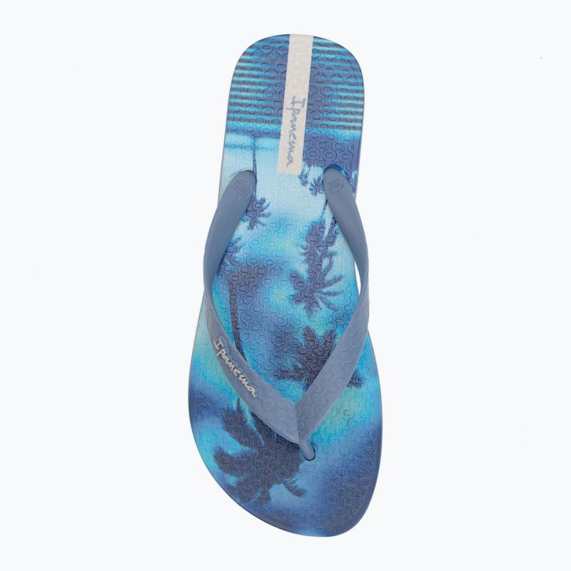 Vyriškos šlepetės per pirštą Ipanema Tropical III blue/blue 5
