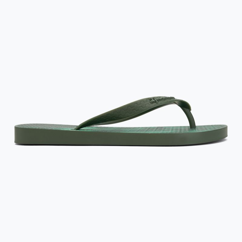 Vyriškos šlepetės per pirštą Ipanema Tropical III green 2