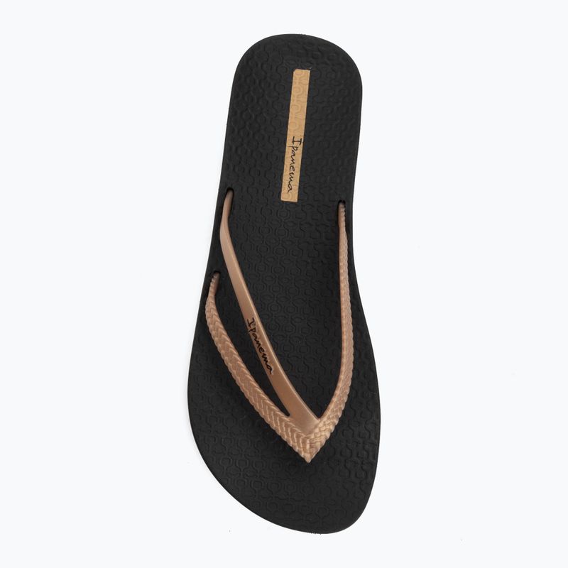 Moteriškos šlepetės per pirštą Ipanema Bossa Soft V black/gold 5