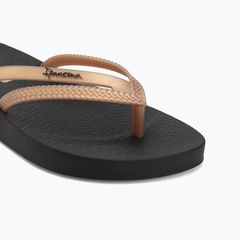 Moteriškos šlepetės per pirštą Ipanema Bossa Soft V black/gold 7
