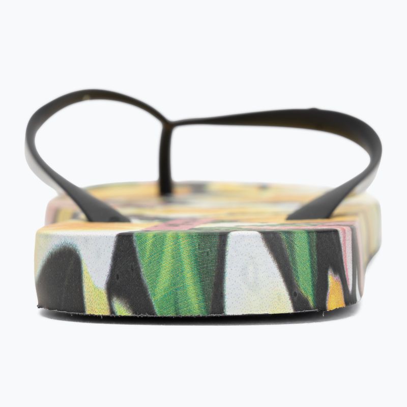 Moteriškos šlepetės per pirštą Ipanema Arte black/yellow/pink 6