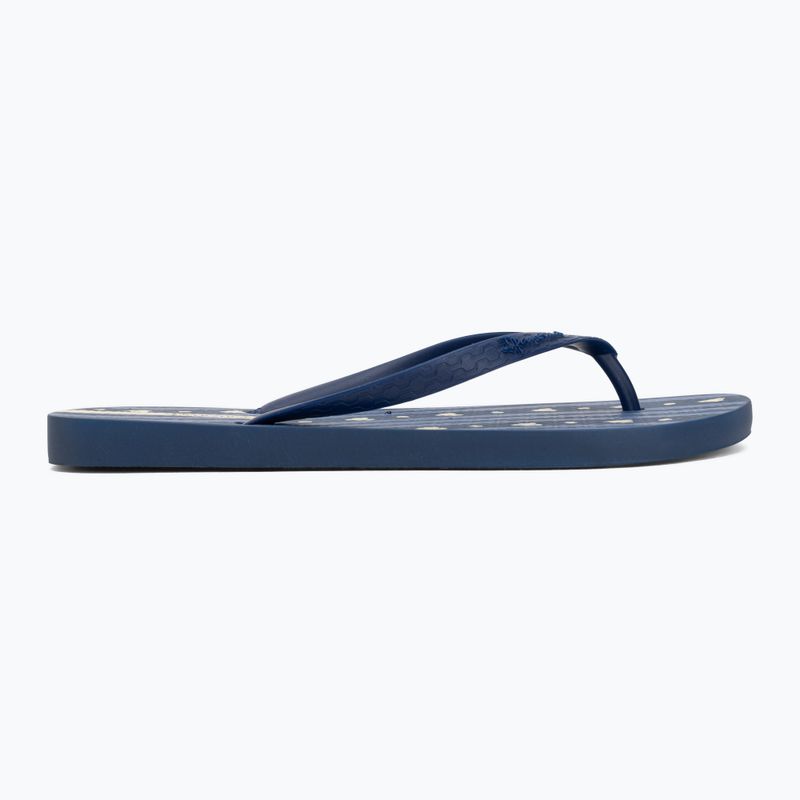 Moteriškos šlepetės per pirštą Ipanema Classica Happy XVIII blue/blue/beige 2