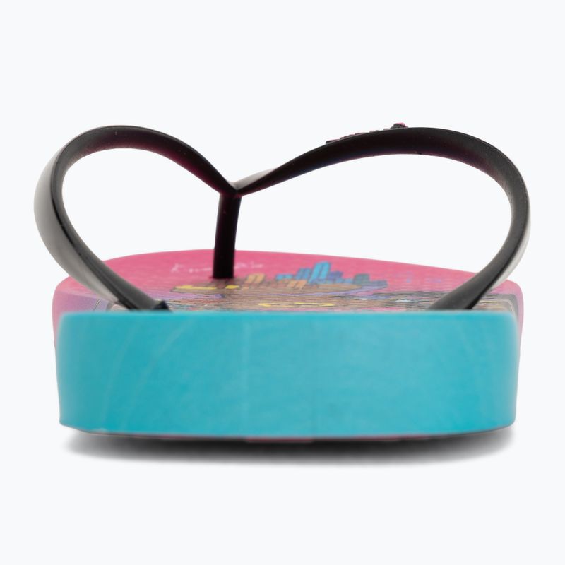 Moteriškos šlepetės per pirštą Ipanema Graffiti V pink/black/blue 6