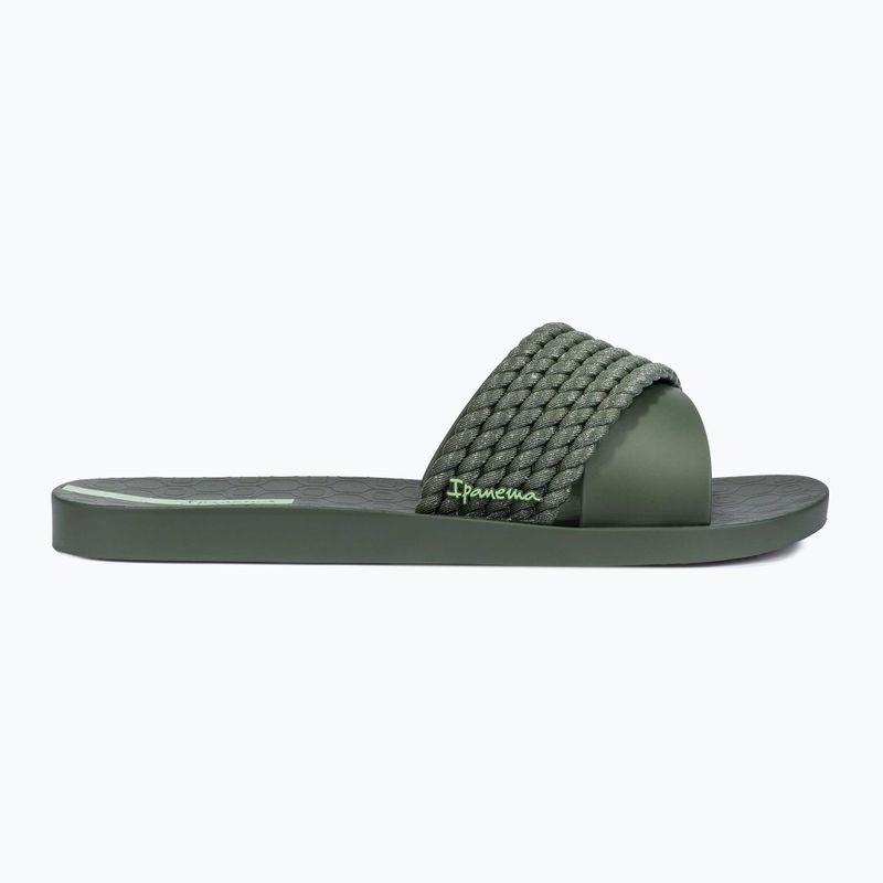 Moteriškos šlepetės Ipanema Street II green/dark green