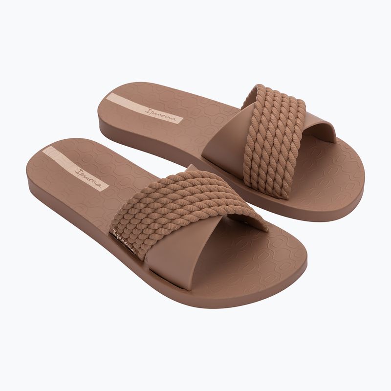 Moteriškos šlepetės Ipanema Street II brown/brown/beige