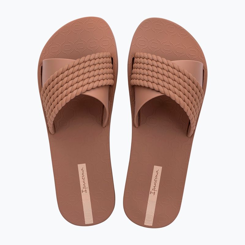 Moteriškos šlepetės Ipanema Street II brown/brown/beige 2