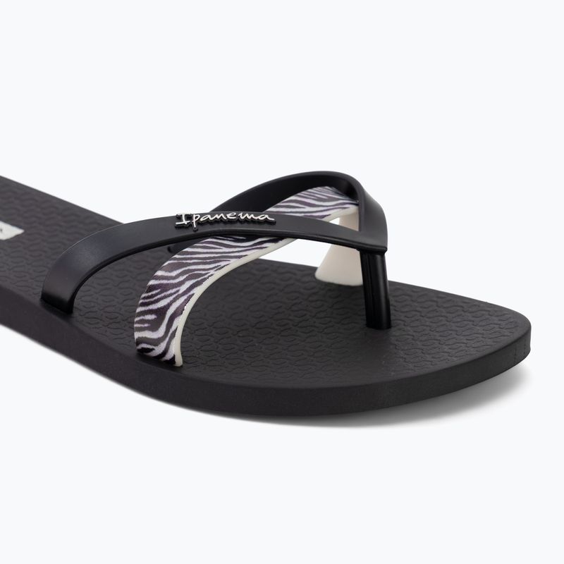 Moteriškos šlepetės per pirštą Ipanema Kirei Chic black/light beige 7