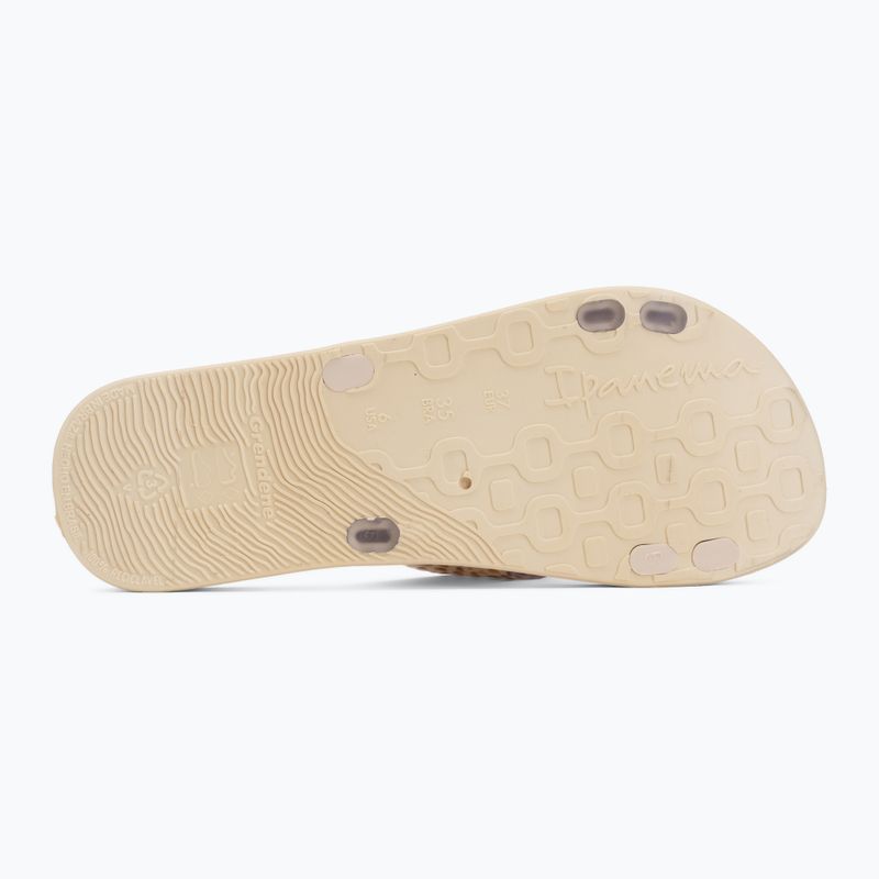 Moteriškos šlepetės Ipanema Sense Slide beige/beige/black 4
