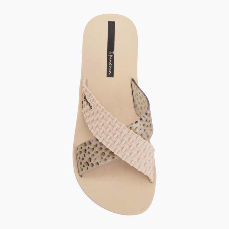 Moteriškos šlepetės Ipanema Sense Slide beige/beige/black 5