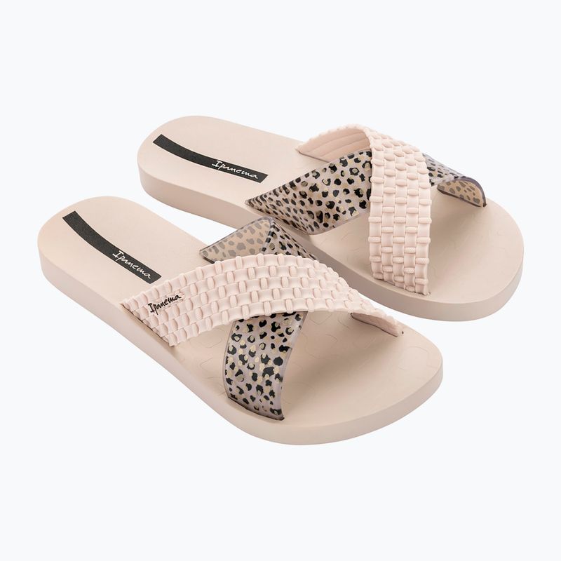 Moteriškos šlepetės Ipanema Sense Slide beige/beige/black 2
