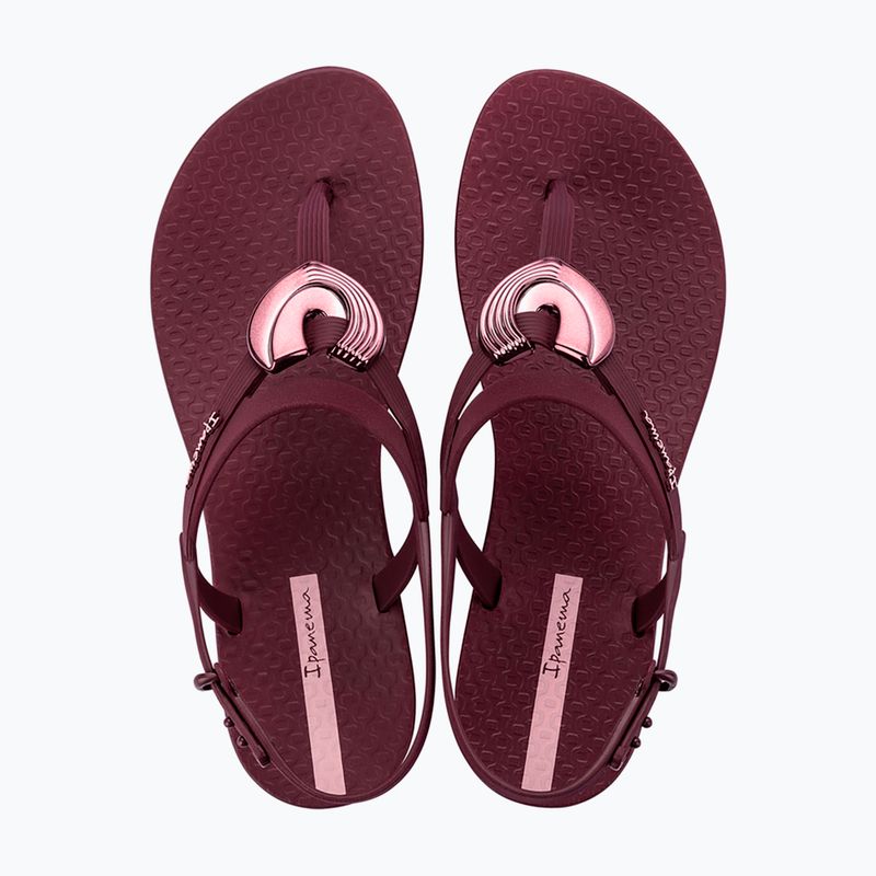 Moteriški sandalai Ipanema Classic Dreamy burgundy/burgundy/metallic 2