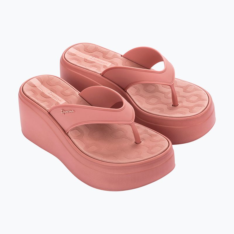 Moteriškos šlepetės per pirštą Ipanema Solaris pink/pink 2