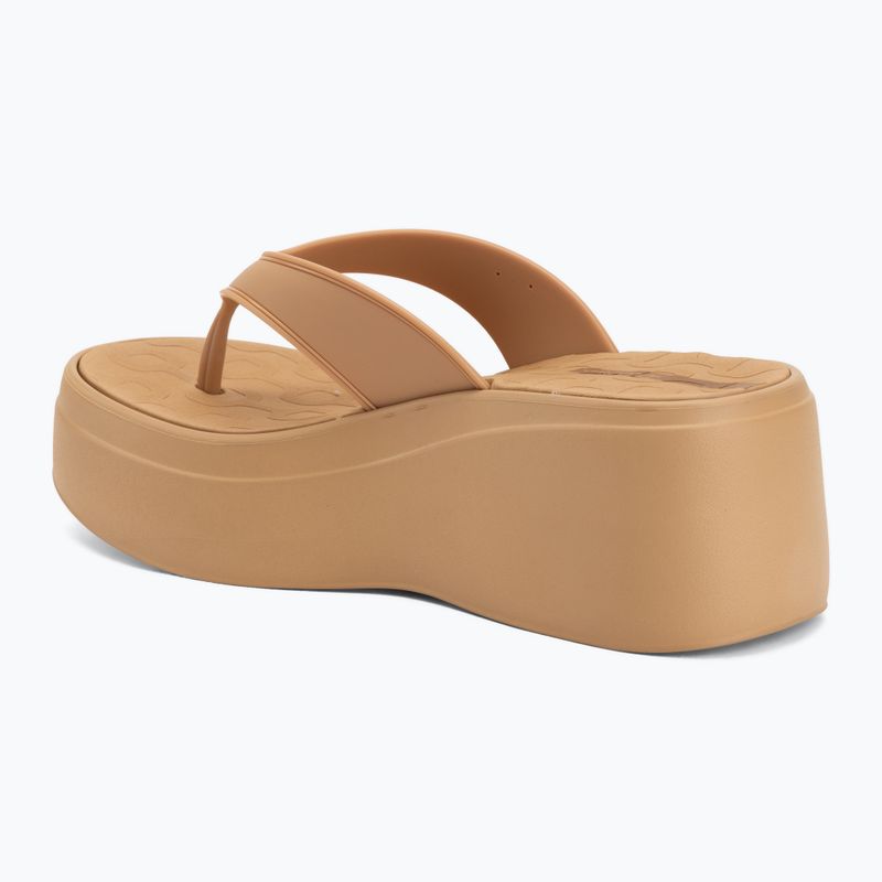 Moteriškos šlepetės per pirštą Ipanema Solaris beige/beige/brown 3