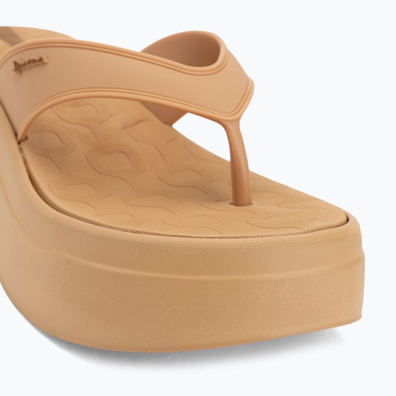 Moteriškos šlepetės per pirštą Ipanema Solaris beige/beige/brown 7
