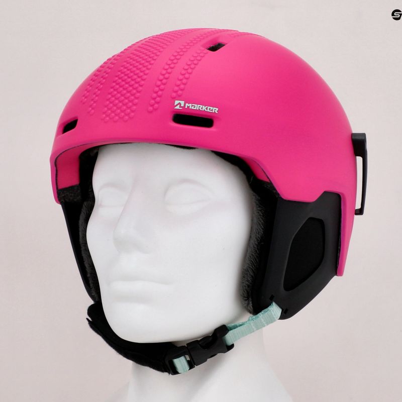 Vaikiškas slidinėjimo šalmas Marker Bino pink 140221.60 9