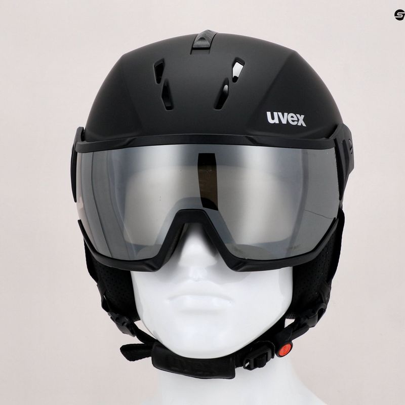 Slidinėjimo šalmas UVEX Instinct visor black 56/6/260/20 8