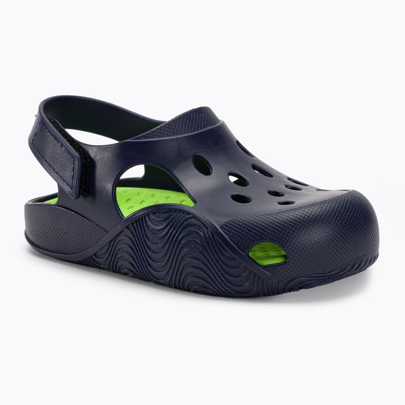 RIDER Comfy Baby mėlynos/žalios spalvos sandalai