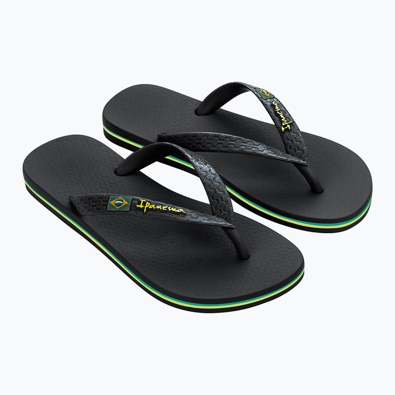 Ipanema Clas Brasil II moteriškos šlepetės black 80408-22467 8