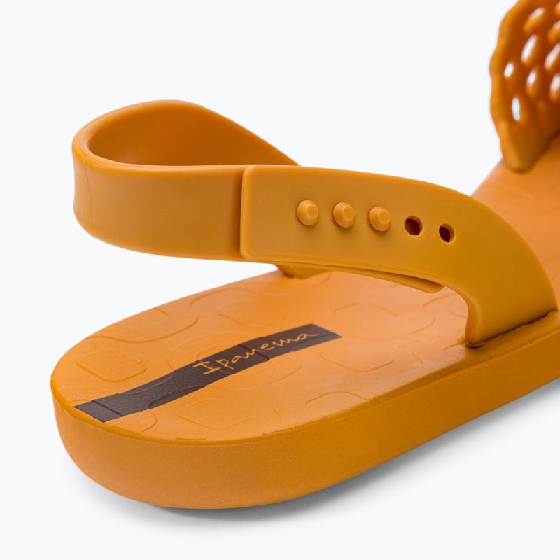 Ipanema Breezy Sanda geltonai rudi moteriški sandalai 82855-24826 8