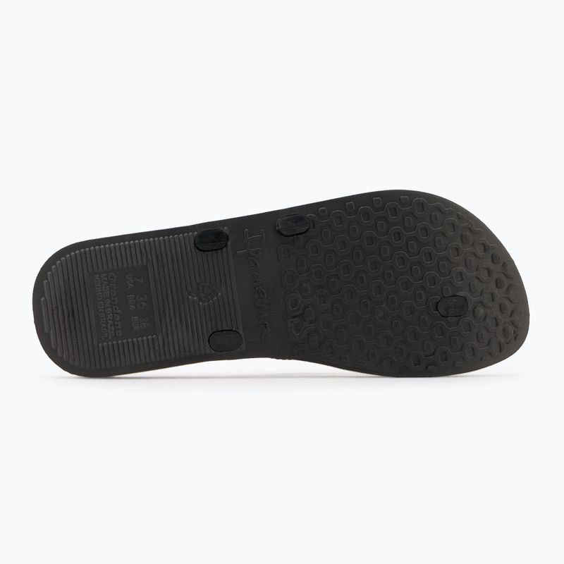 Moteriškos šlepetės per pirštą Ipanema Bossa Soft V black 4