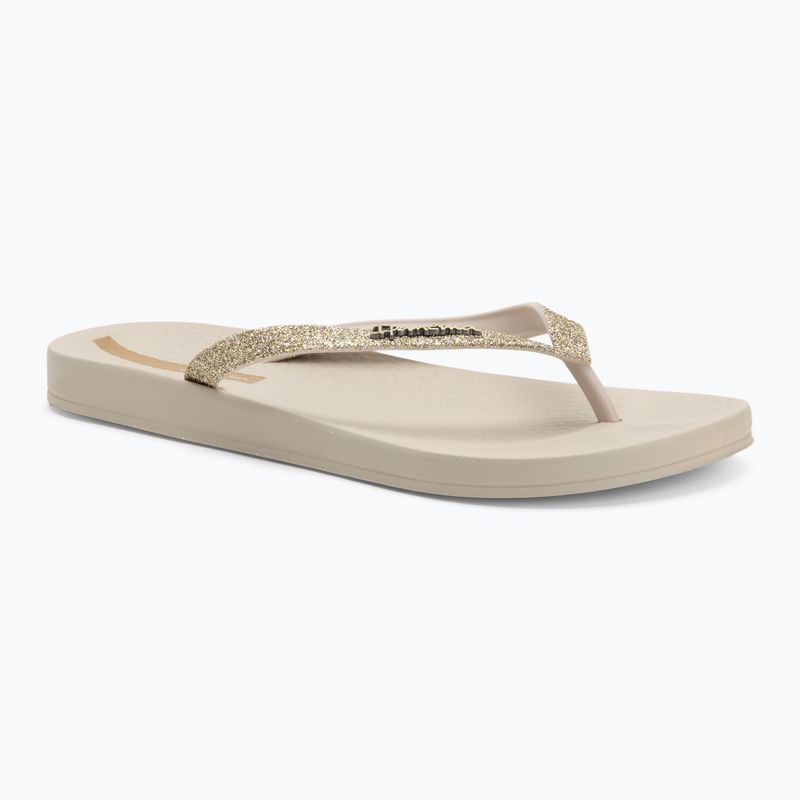 Moteriškos šlepetės per pirštą Ipanema Anatomica Lolita beige